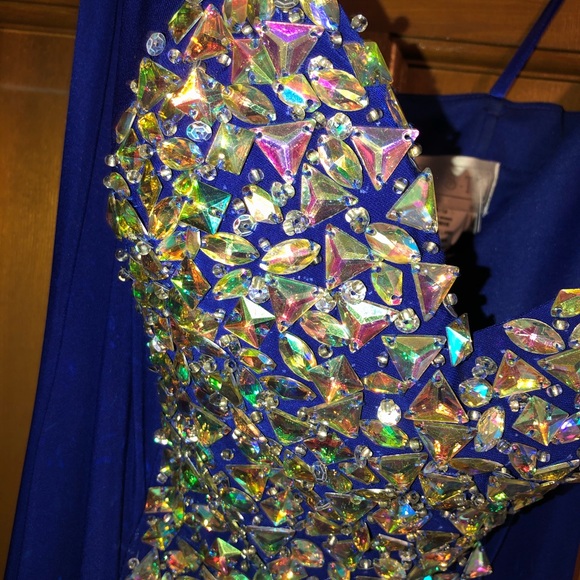 Blue prom/ball gown - Picture 3 of 5